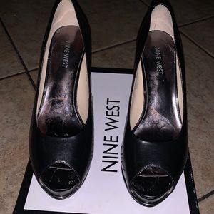 Black Nine West heels
